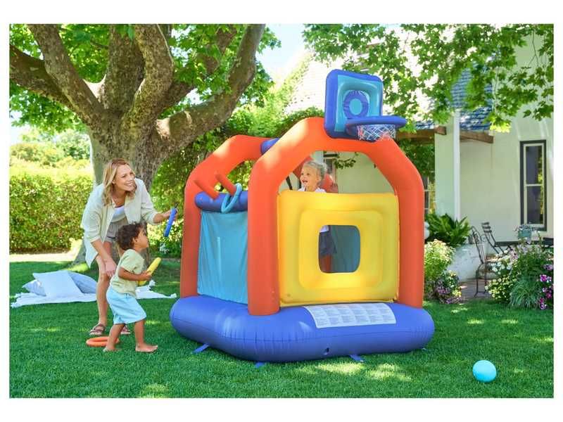 НОВИ! Надуваем детски замък батут с баскетболен кош