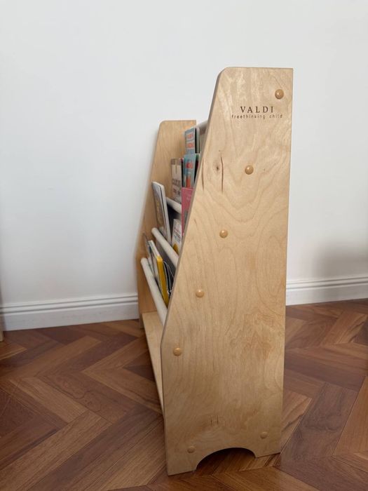 Детский стеллаж для книг valdi