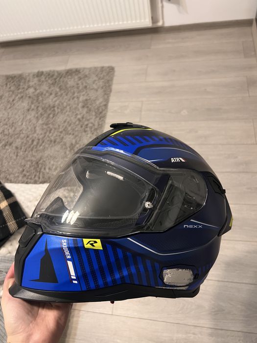 Casca moto NEXX Y.100R Baron Indigo Blue (pinlock inclus)