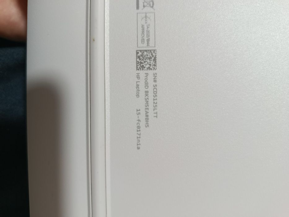 HP noutbuk 15-fc0171nia