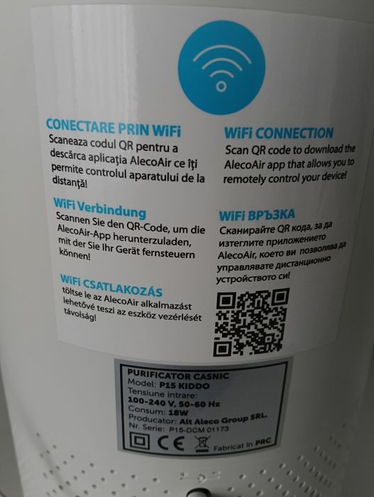 Purificator aer AlecoAir
