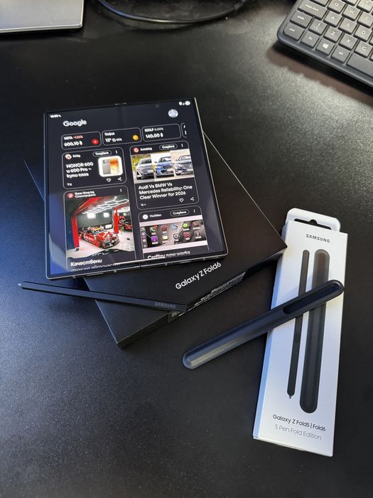 Samsung Galaxy Z Fold 6 256GB в гаранция+писалка