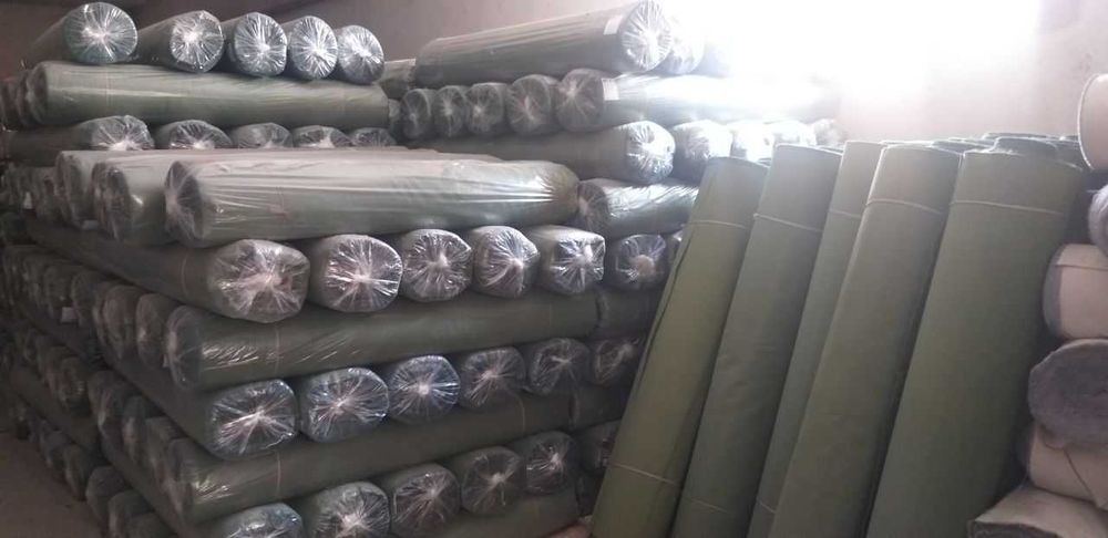 Брезентовая продукция, Brezent mato va tayyor mahsulotlar