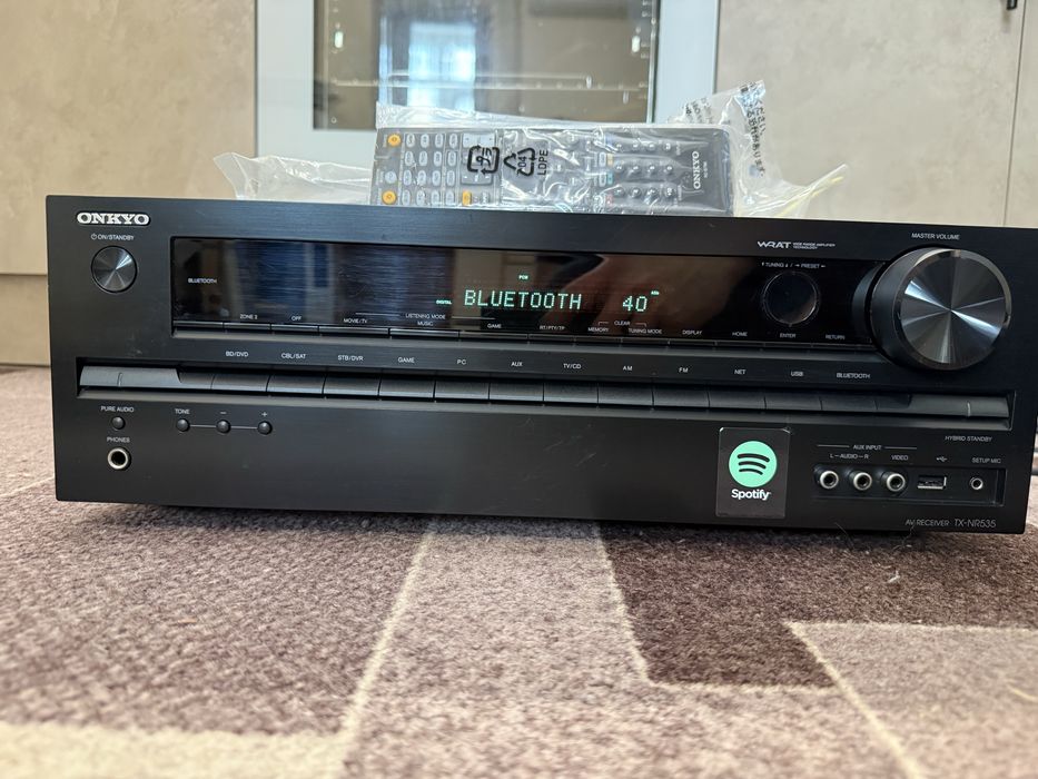 Onkyo TX-NR 535 Bluetooth Wi fi Като нов