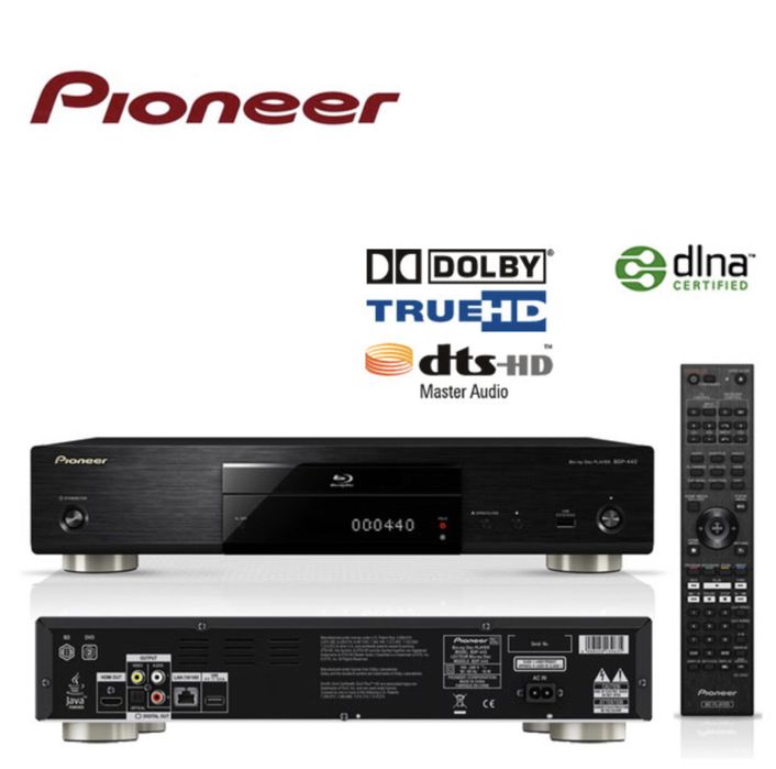 Pioneer BDP 440 Blu Ray 3D SACD player -200 лв.