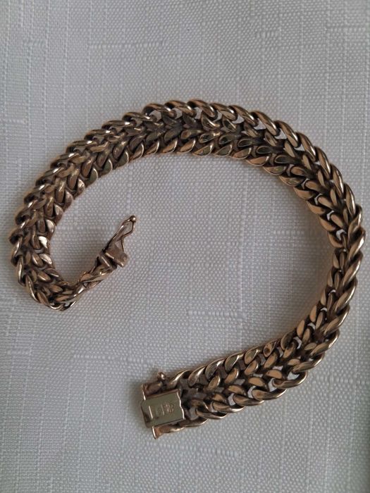 bratara aur 14k, 14 g, fabricata in Italia