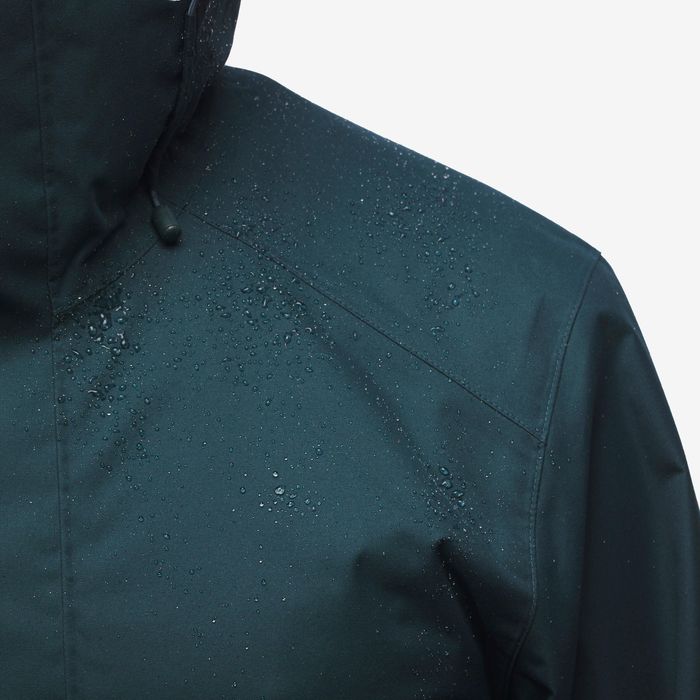 Geacă lungă Drumeție Nh500 Verde Bărbați - produs resigilat Decathlon