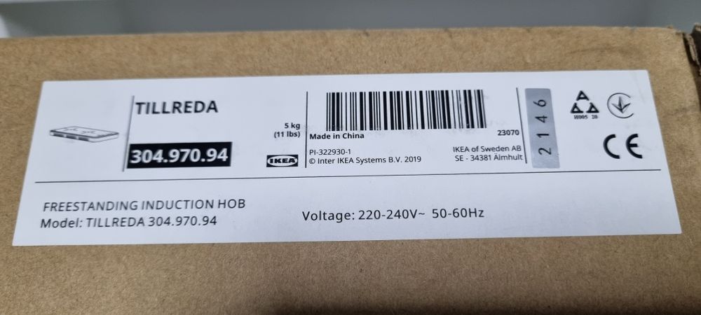 Plita inductie Ikea Tillreda