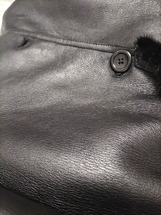 Дублёнка кожаная