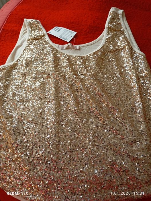 Maieuri noi cu paiete aurii măr L