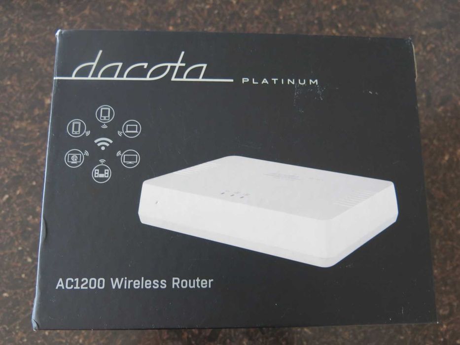 Двубандов рутер Dacota Platinum AC1200 – Пълен комплект