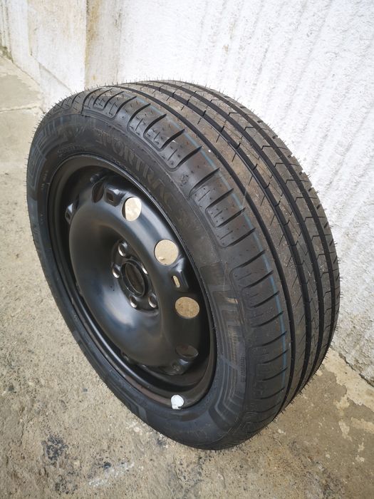 Roata r15 5x100 polo Seat Skoda golf IV Anvelopa 195 50 15