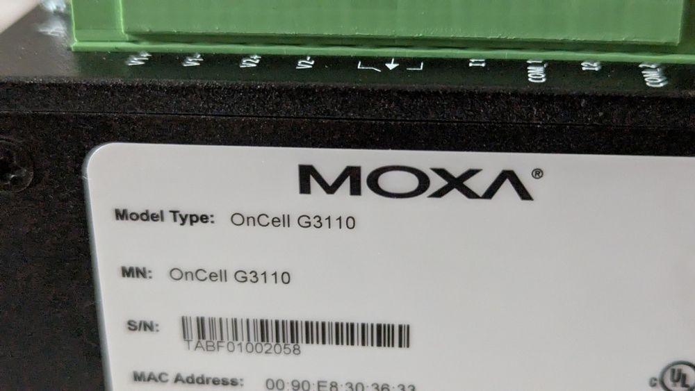 Dispozitiv automatizări SIM Ethernet, Moxa OnCell G3110