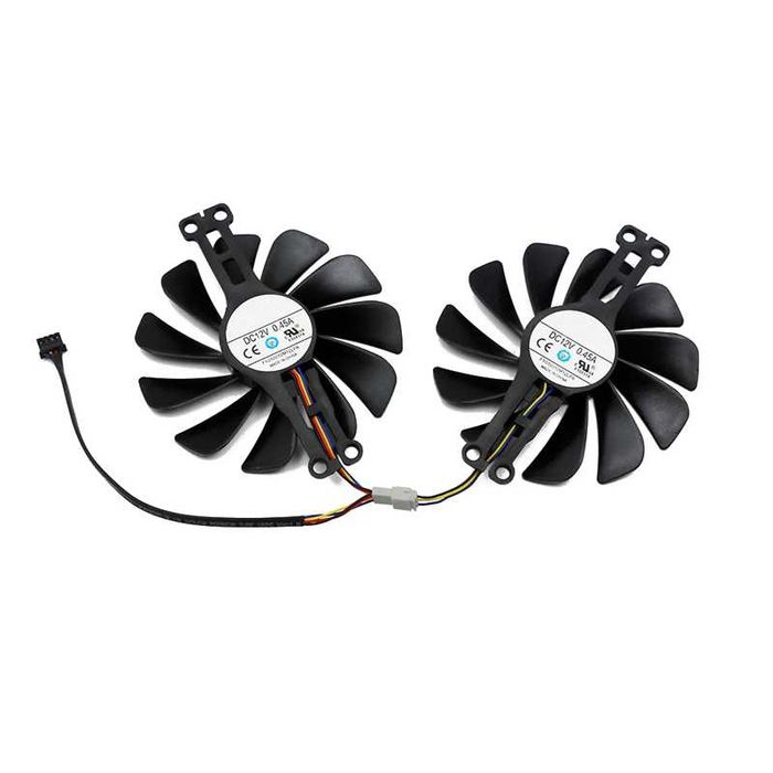 Set 2 Ventilatoare XFX Radeon 95mm FY010010M12LPA 6600 Speedster 4Pin