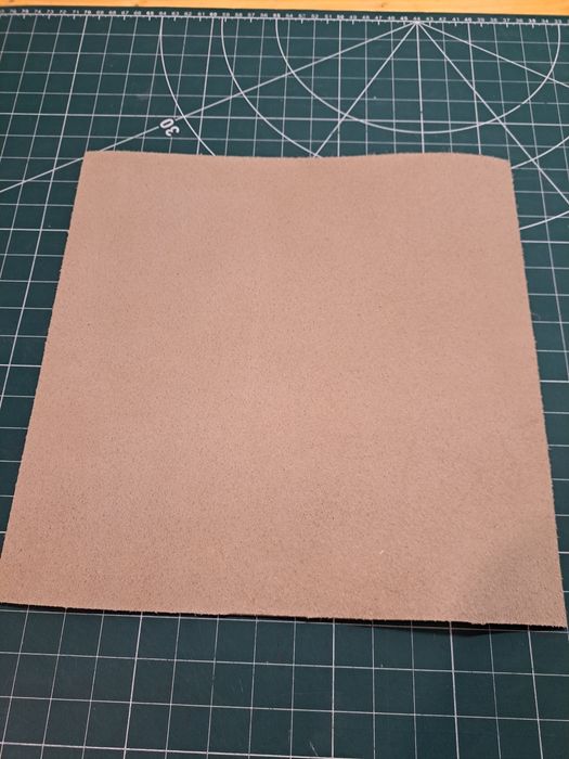 Piele tabacita, 2.8mm grosime, piele teci