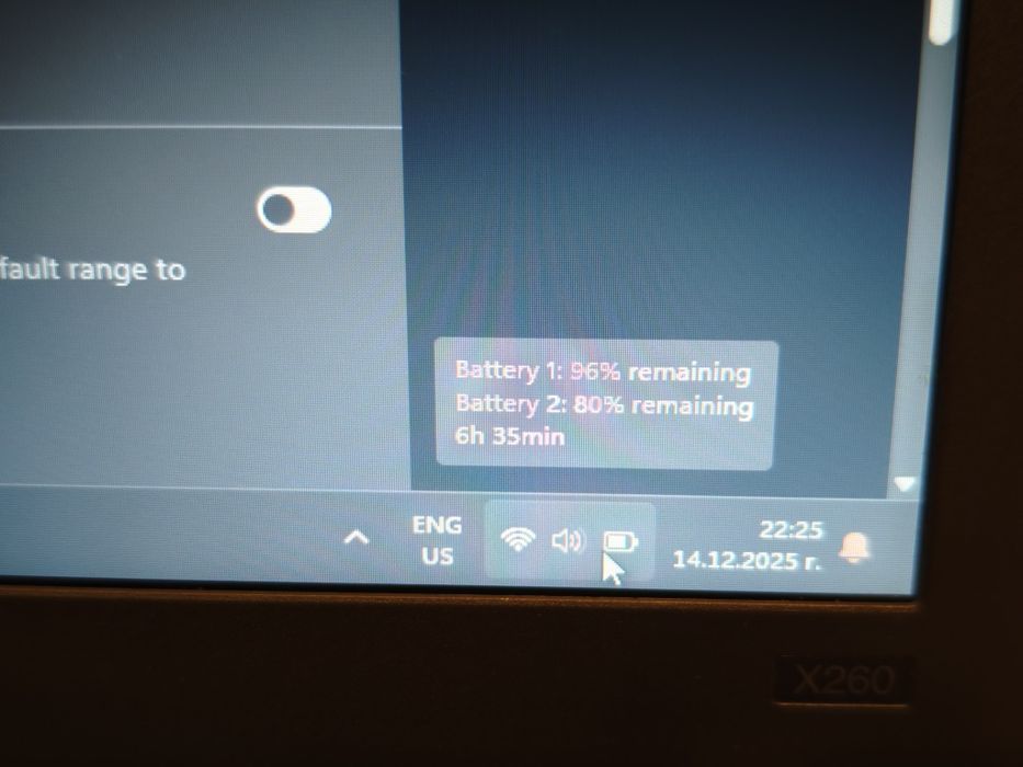 Lenovo ThinkPad X260 – i7 / 8GB DDR4 / 256GB SSD / Windows 11 Pro / Чи