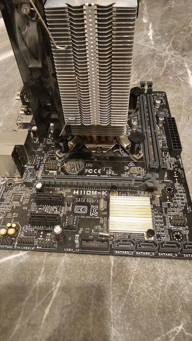 Asus h110m-k +процессор i5-6400