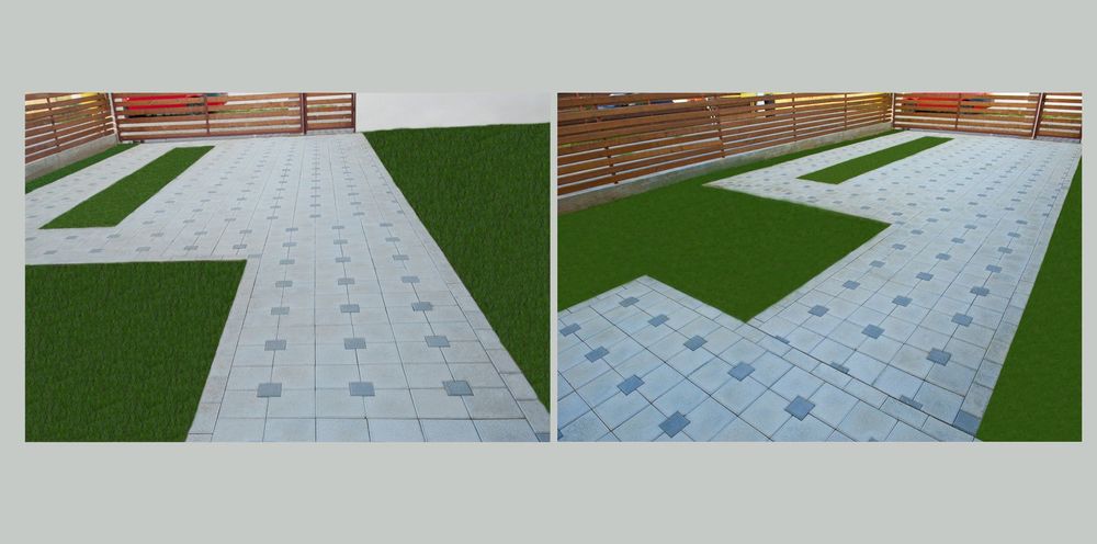 Pavaj, pavele, pavaje, borduri pentru Gradina. Montaj pavaj