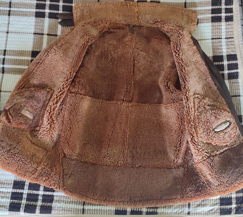 Мужская дублёнка (Авиатор)