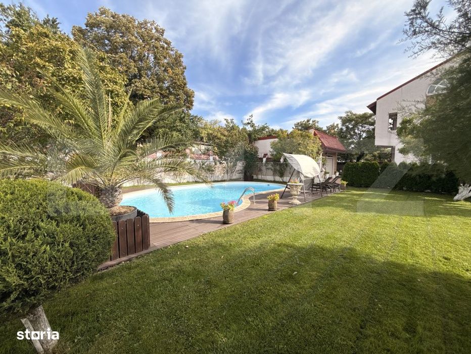 Casa premium, ultracentrala  cu piscina si 1249 mp teren.