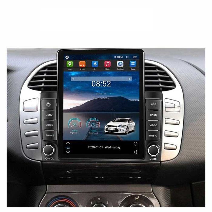 Navigatie pentru Fiat Bravo 2007 - 2012 Ecran TESLA 9.7 inch 4GB RAM
