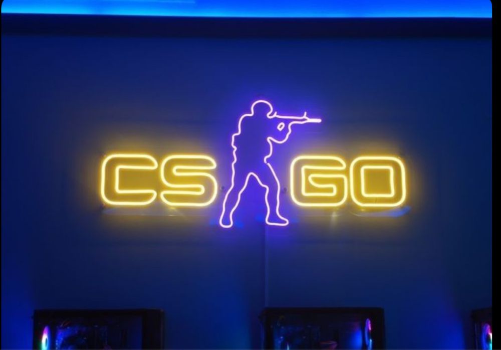 Неоновая вывеска АКЦИЯ!