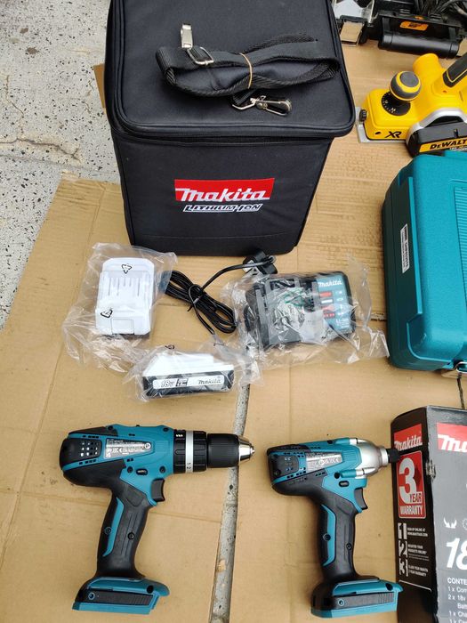 Оригинални инструменти DeWalt и Makita