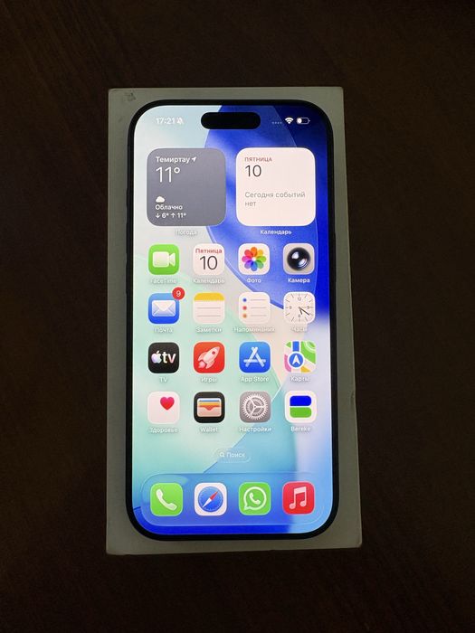 Iphone 17 pro 256 gb dual e-sim blue