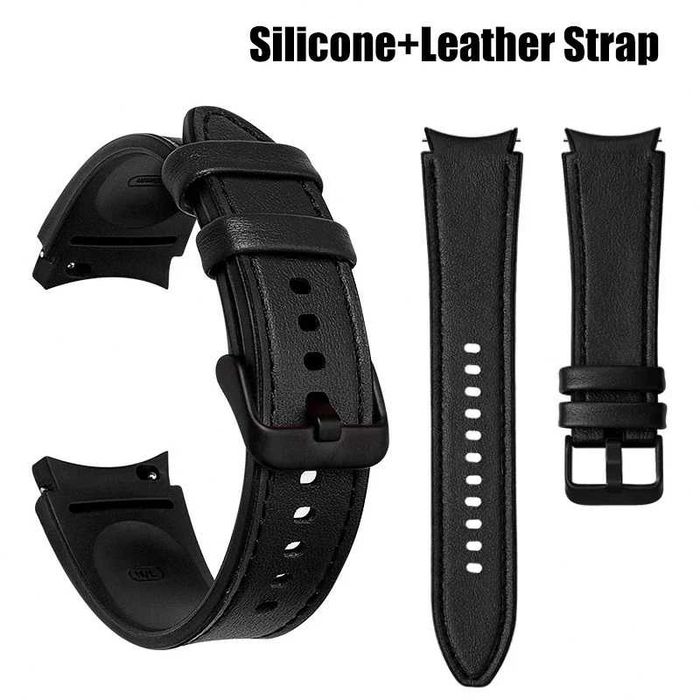 Curea piele 20mm Samsung Watch 4 4 Classic Watch 5 5 Pro Watch 6 7