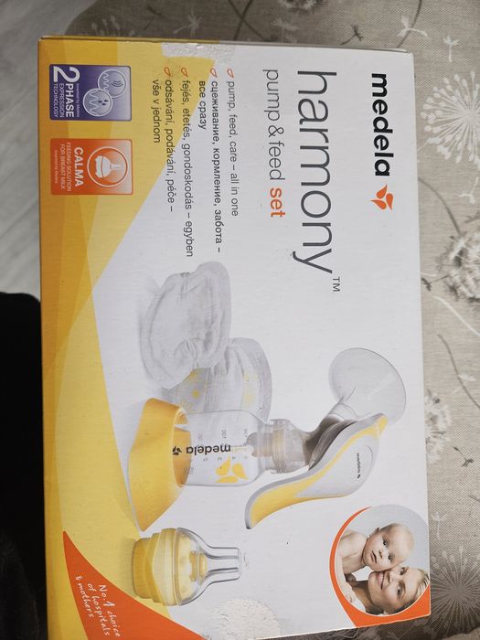 Молокоотсос Medela Harmony Pump & Feed Se