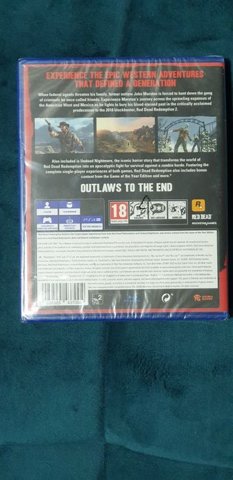 PS4 Red Dead Redemption – Новый, запечатанный