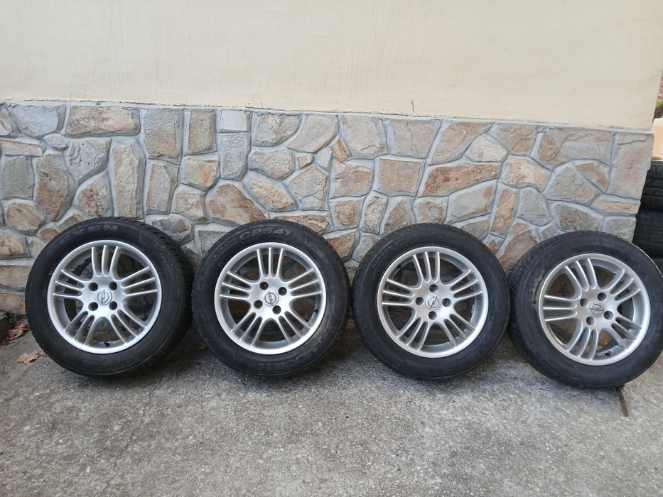 Оригинални Алуминиеви джанти 15цола за Opel astra.zafira.meriva.corsa. Fiat-punto.4×100.,irmscher.