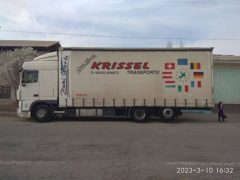 DAF EURO 5 Паравоз + Прицеп Сотилади