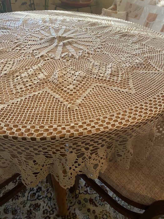 Ръчно изработена покривка за 1 кука