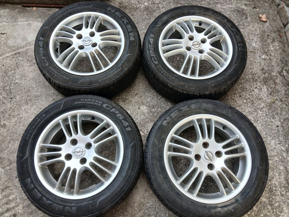 Оригинални Алуминиеви джанти 15цола за Opel astra.zafira.meriva.corsa. Fiat-punto.4×100.,irmscher.