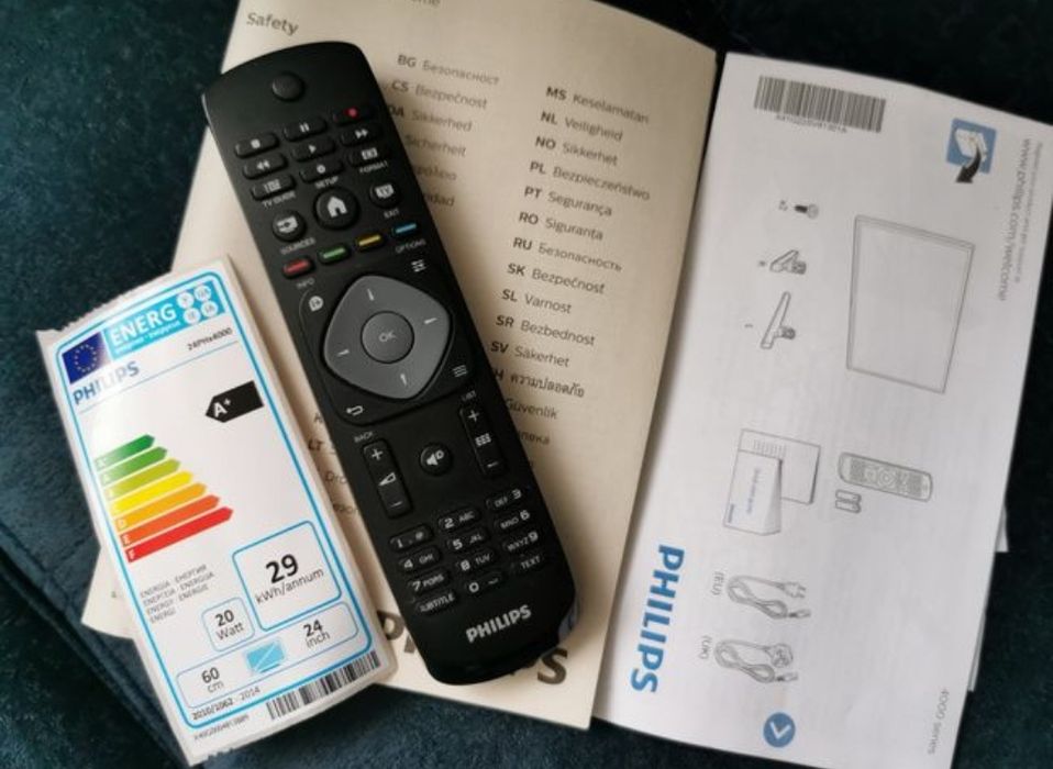 Led HD TV Philips 60 cm 24PHH4000/88 - 100 Hz