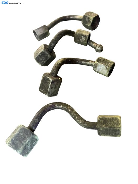 Set Conducta Conducte Teava Tevi de la Injector Injectoare Pompa Rampa Presiune Lancia Musa 1.3 JTD 2006 - 2012 Cod 55216332 [B4406]