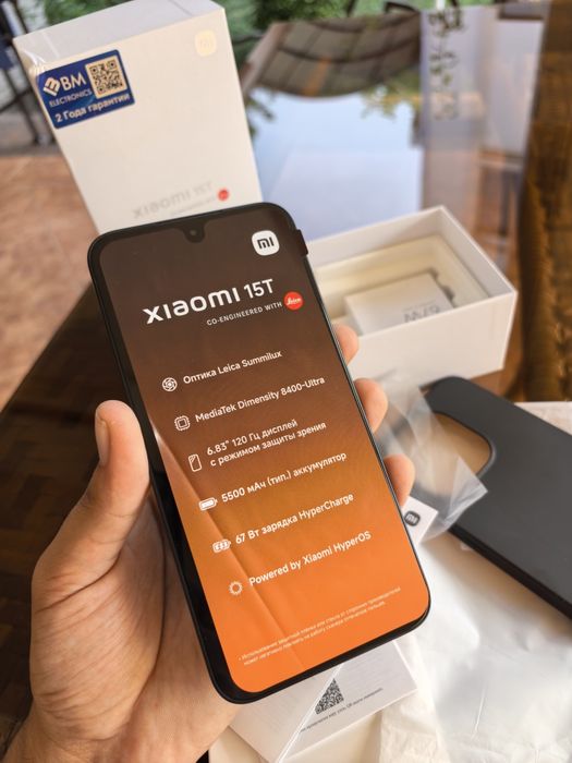 Xiaomi 15T 5G 12\256 в идеальном состоянии в полном комплекте! Флагман