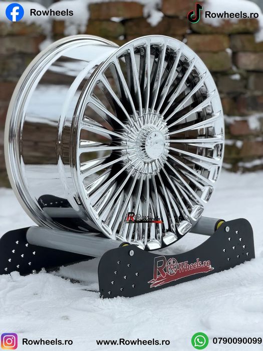 Jante Mercedes 19 R19 W222 W221 W212 W204 W205 W214 W223 anvelope vara/iarna 245-40-19-275-35-19 sau alte dimensiuni recomandate de producator roti mercedes 19 Chrome