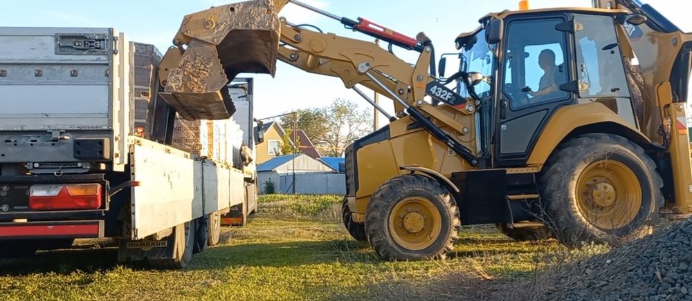 Услуги погрузчика- экскаватор