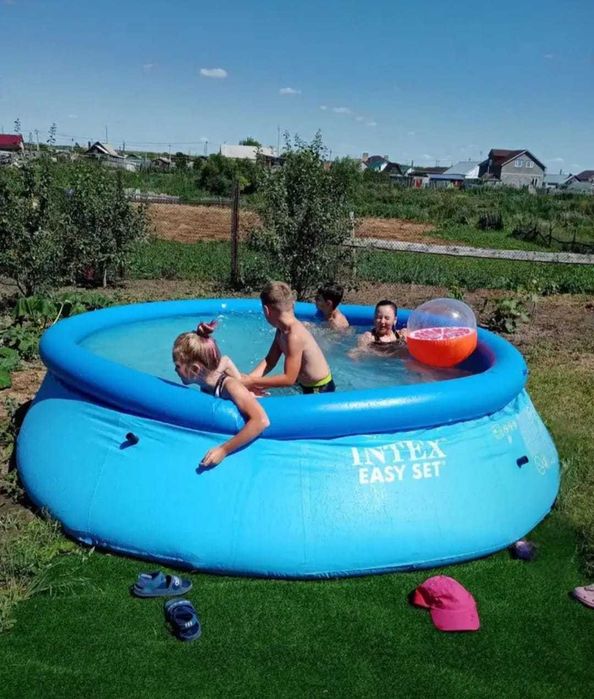 Бассейн надувной детский 305*76см