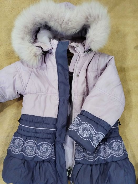 Зимний комбинезон для девочки