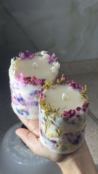 Ботаническая свеча для интерьера и вашего уюта.