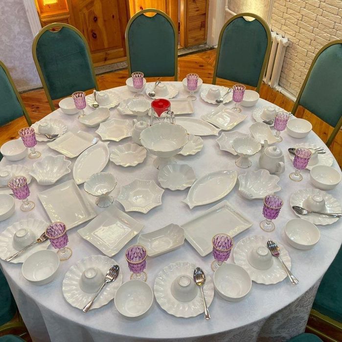 Прокат стол стулья посуда