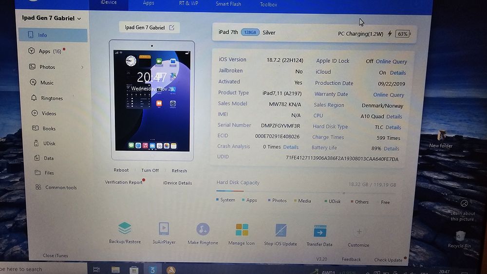 Ipad Gen7 128Gb 10.2 2197