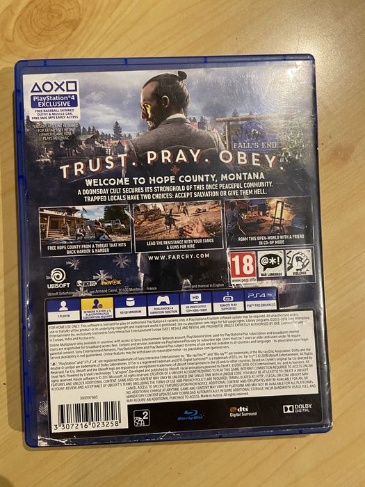 Игра За PS4 Far Cry 5