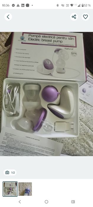 Vând pompa electrica san kidscare