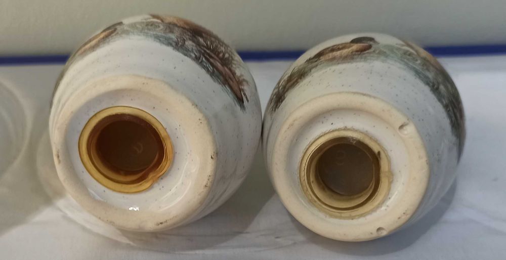 Порцеланов комплект за сол и пипер / нови, от Финландия