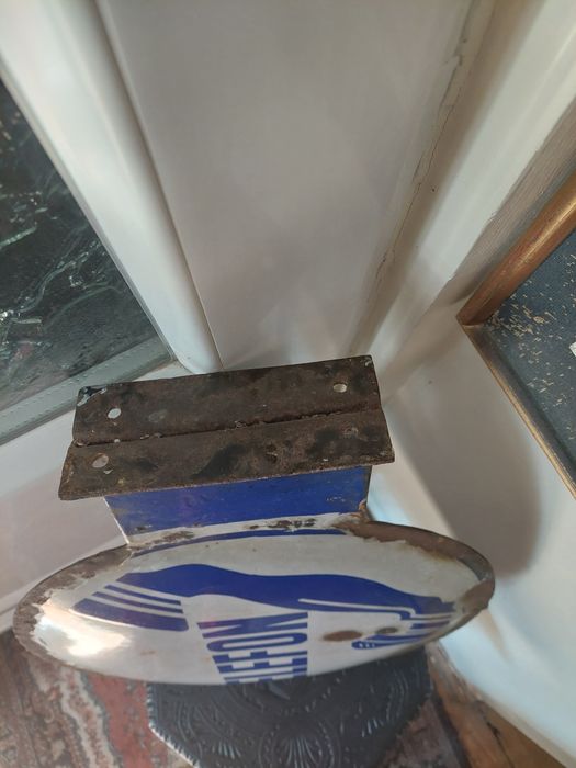 Semn telefonic vechi tabla emailata ani 60