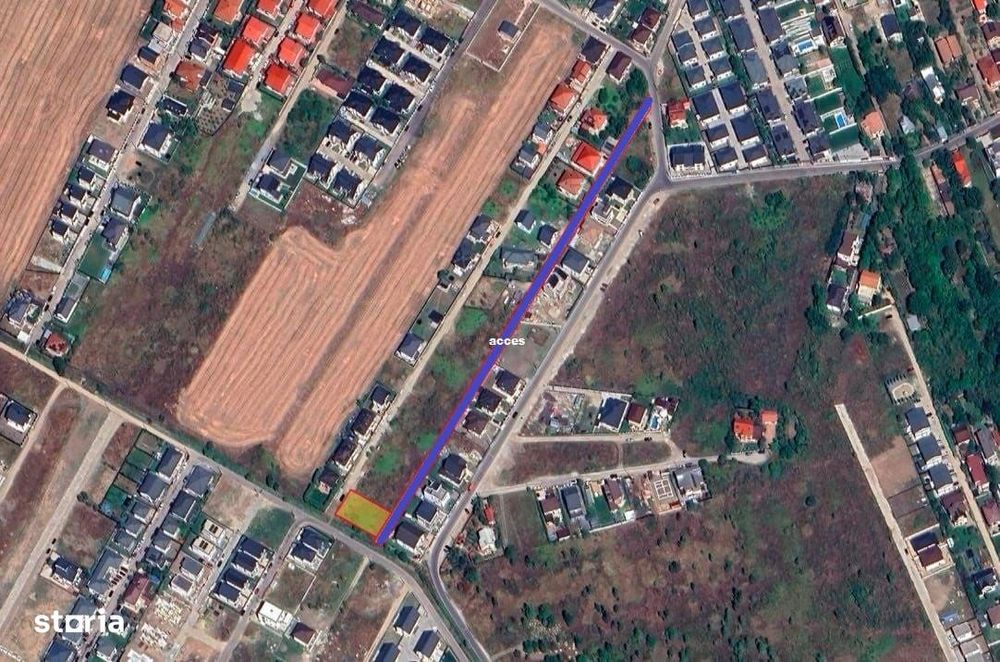 OTOPENI - ODAI, Teren Intravilan 650 mp, Str. Ciprian Porumbescu